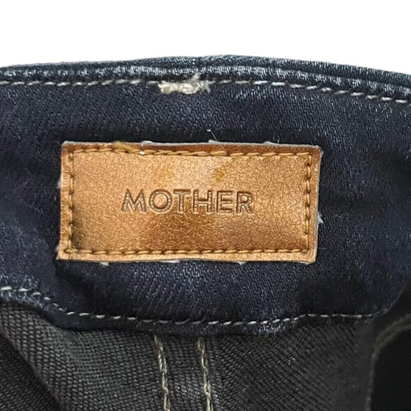 MOTHER The High Waisted Looker Jeans Women’s Size 26 Dark Wash Skinny Fit - Picture 10 of 16